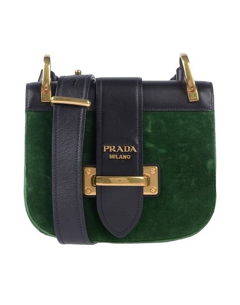 cross body bag prada green|Prada adjustable crossbody handbags.